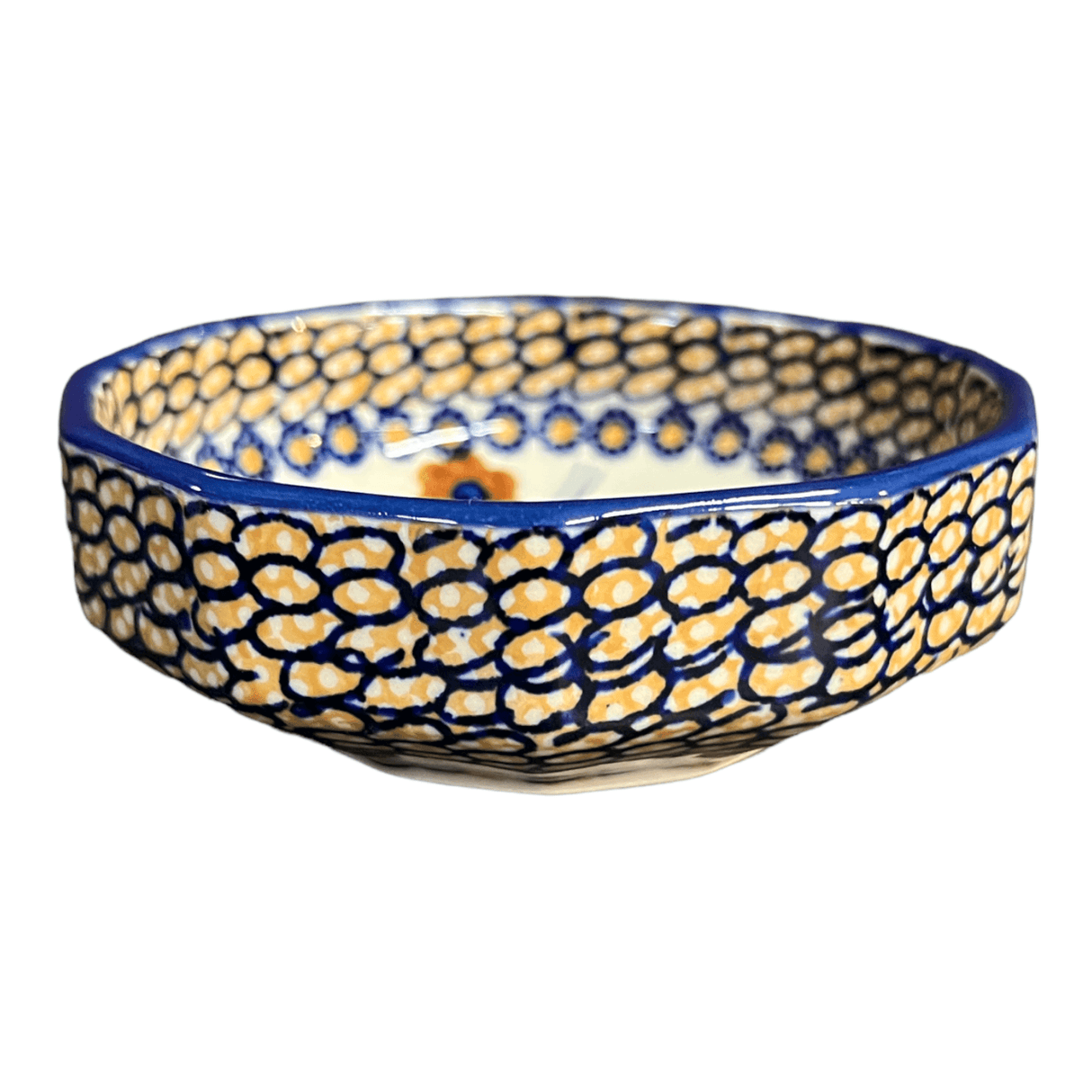 Bowl, Multiangular, 5" in "Bouquet in a Basket" by Manufaktura | M058S-JZK