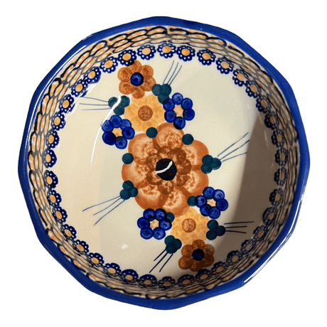 Bowl, Multiangular, 5" in "Bouquet in a Basket" by Manufaktura | M058S-JZK