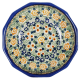 Bowl, Multiangular, 5" in "Perennial Garden" by Manufaktura | M058S-LM