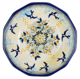 Bowl, Multiangular, 5" in "Soaring Swallows" by Manufaktura | M058S-WK57