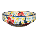 Bowl, Multiangular, 5" in "Brilliant Wreath" by Manufaktura | M058S-WK78