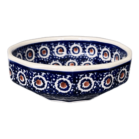 Polish Pottery Multangular Bowl (Bonbons) | M058T-2 Additional Image at PolishPotteryOutlet.com