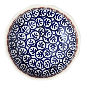 Polish Pottery Multangular Bowl (Olive Garden) | M058T-48 Additional Image at PolishPotteryOutlet.com