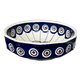 Bowl, Multiangular, 5" in "Peacock in Line" by Manufaktura | M058T-54A