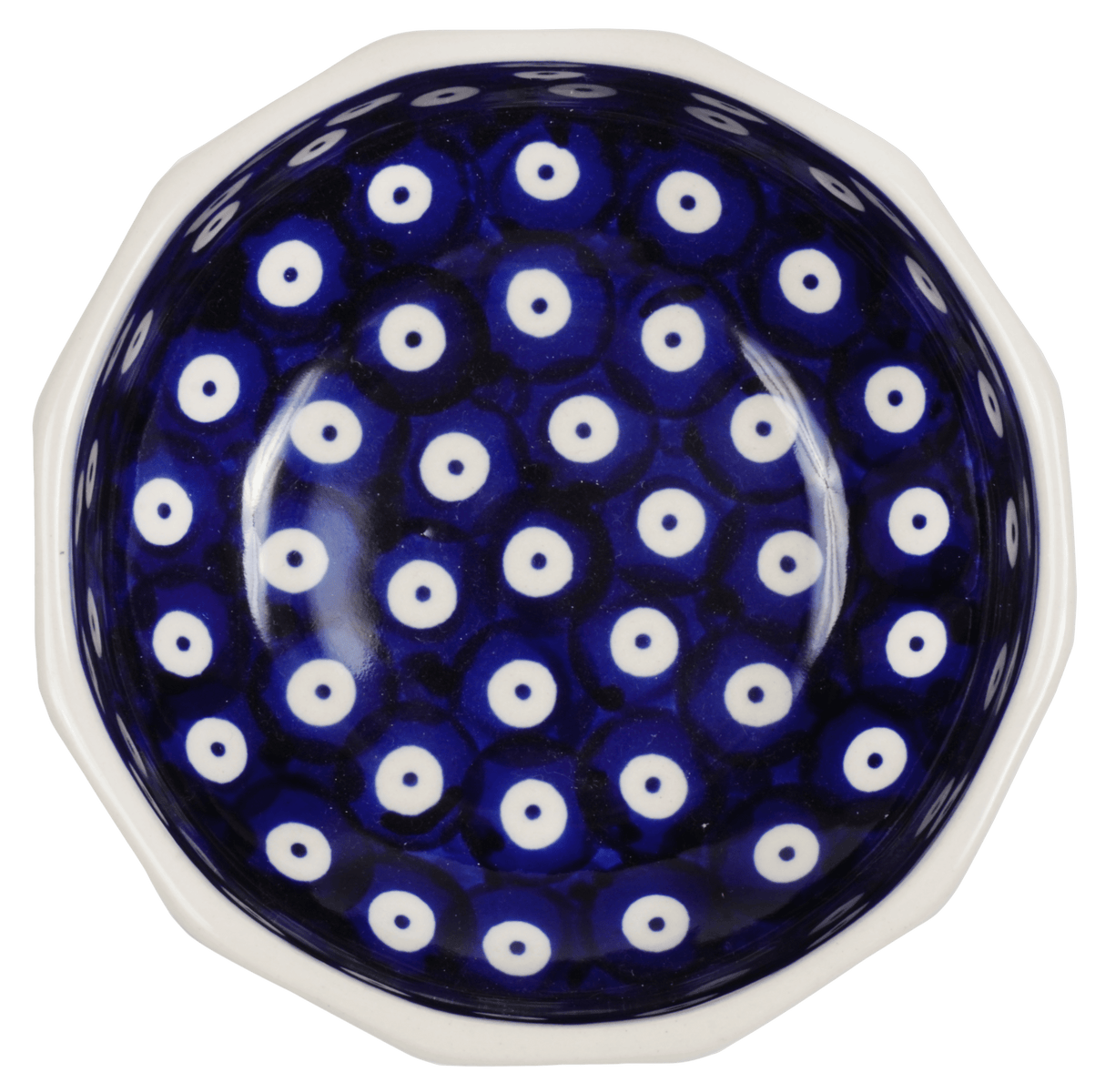Bowl, Multiangular, 5" in "Dot to Dot" by Manufaktura | M058T-70A