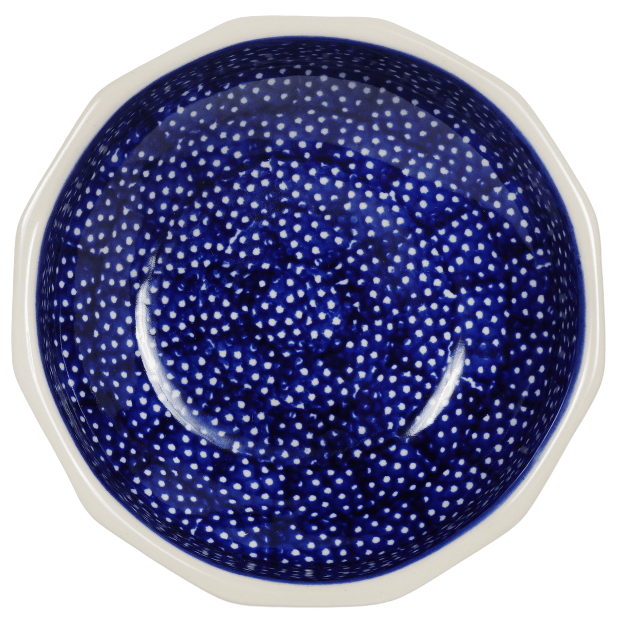 Bowl, Multiangular, 5" in "Night Sky" by Manufaktura | M058T-MARM