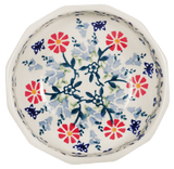 Bowl, Multiangular, 5" in "Butterfly Blossoms" by Manufaktura | M058T-MM02