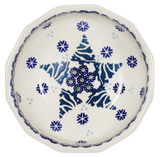 Bowl, Multiangular, 5" in "Snowy Pines" by Manufaktura | M058T-U22