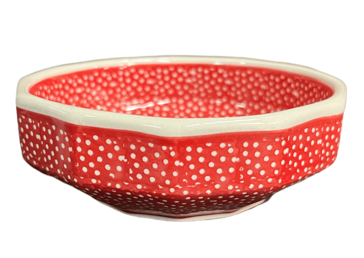 Bowl, Multiangular, 5" in "Red Sky at Night" by Manufaktura | M058T-WCZE
