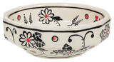 Bowl, Multiangular, 5" in "Night Garden" by Manufaktura | M058U-BL02