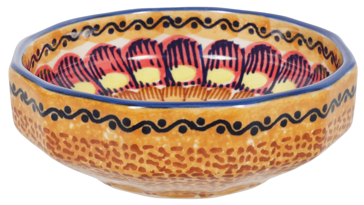 Bowl, Multiangular, 5" in "Desert Sunrise" by Manufaktura | M058U-KLJ