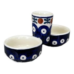 Polish Pottery Salt & Pepper Cellar (Mosquito) | M067T-70 Additional Image at PolishPotteryOutlet.com