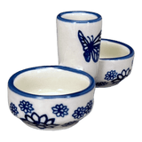 Salt & Pepper, Cellar, 5.5"  in "Butterfly Garden" by Manufaktura | M067T-MOT1