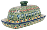 Butter Dish, American, 4" x 7.5" in "Amsterdam" by Manufaktura | M074S-LK