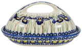 Butter Dish, Fancy, 5" x 7" in "Iris" by Manufaktura | M077S-BAM