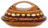 Butter Dish, Fancy, 5" x 7" in "Desert Sunrise" by Manufaktura | M077U-KLJ
