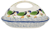 Butter Dish, Fancy, 5" x 7" in "Ducks in a Row" by Manufaktura | M077U-P323