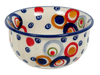 Polish Pottery 3.5" Bowl (Bubble Machine) | M081M-AS38 at PolishPotteryOutlet.com