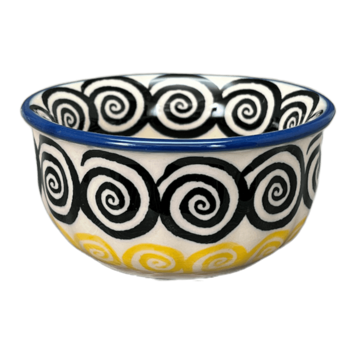 Bowl, Round, 3.5" in "Hypnotic Night" by Manufaktura | M081M-CZZC