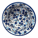 Bowl, Round, 3.5" in "Scattered Blues" by Manufaktura | M081S-AS45