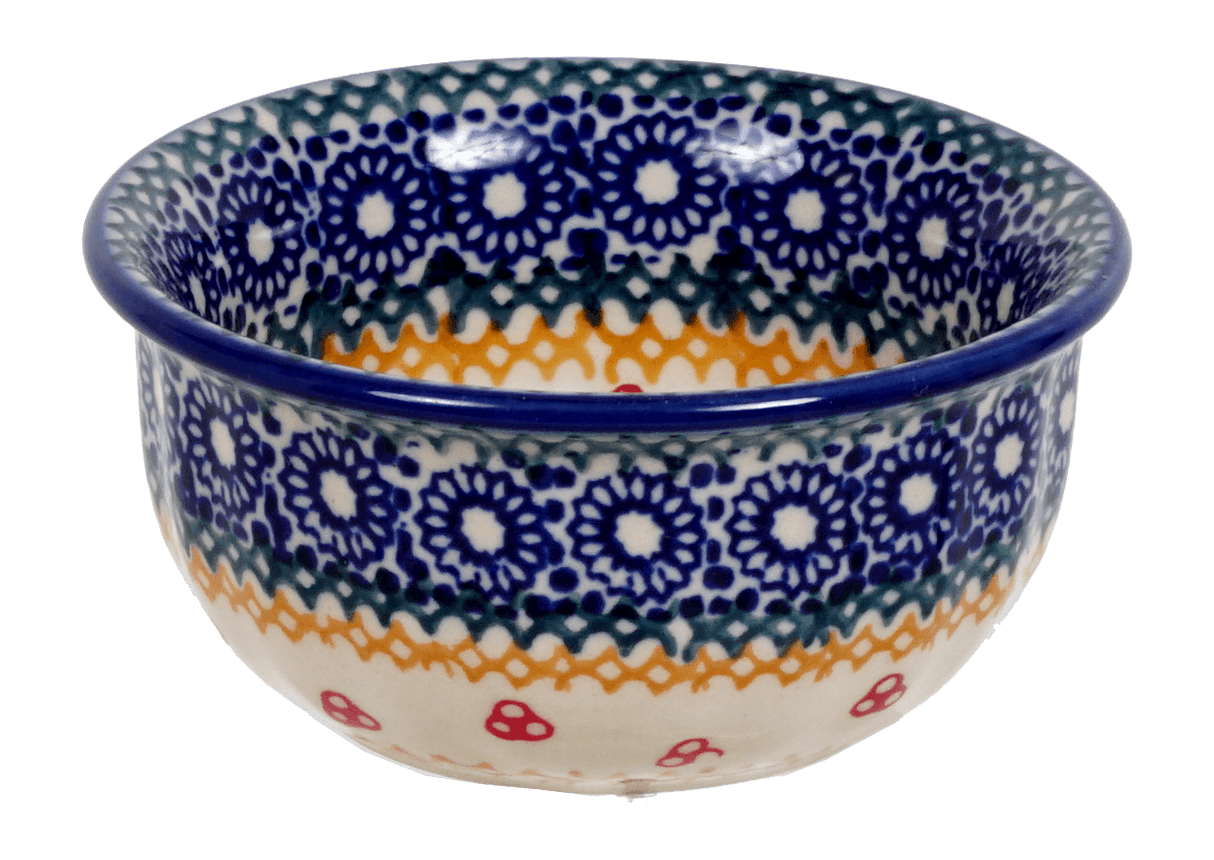 Bowl, Round, 3.5" in "Ruby Bouquet" by Manufaktura | M081S-DPCS