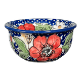 Bowl, Round, 3.5" in "Poppies & Posies" by Manufaktura | M081S-IM02
