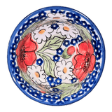 Bowl, Round, 3.5" in "Poppies & Posies" by Manufaktura | M081S-IM02
