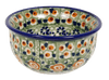 Polish Pottery 3.5" Bowl (Perennial Garden) | M081S-LM at PolishPotteryOutlet.com