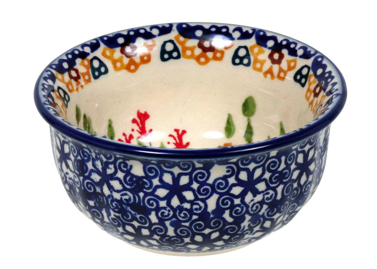 Bowl, Round, 3.5" in "Poppy Persuasion" by Manufaktura | M081S-P265