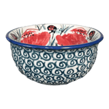Bowl, Round, 3.5" in "Poppy Paradise" by Manufaktura | M081S-PD01