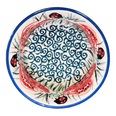Bowl, Round, 3.5" in "Poppy Paradise" by Manufaktura | M081S-PD01