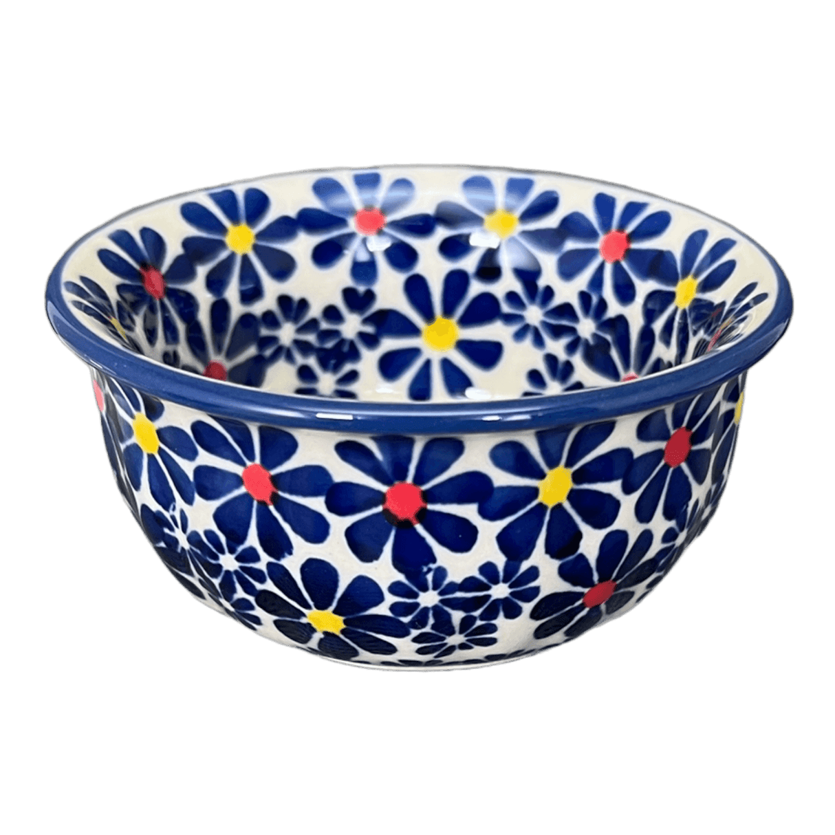 Bowl, Round, 3.5" in "Field of Daisies" by Manufaktura | M081S-S001