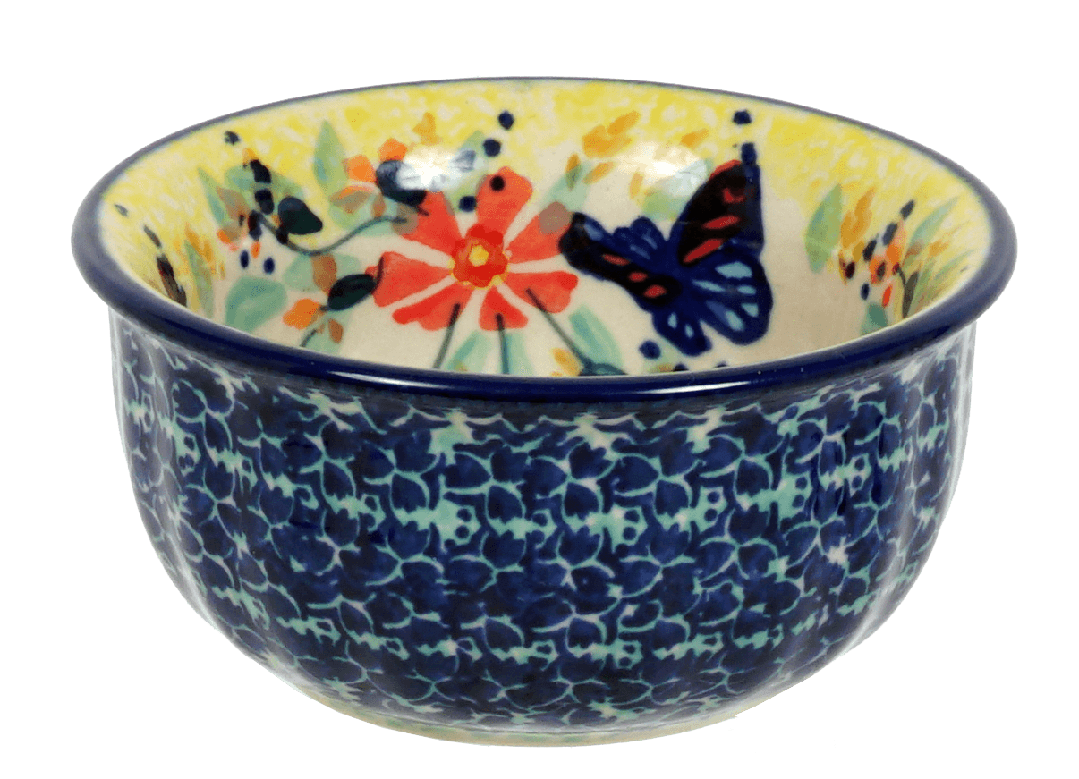 Bowl, Round, 3.5" in "Butterfly Bliss" by Manufaktura | M081S-WK73