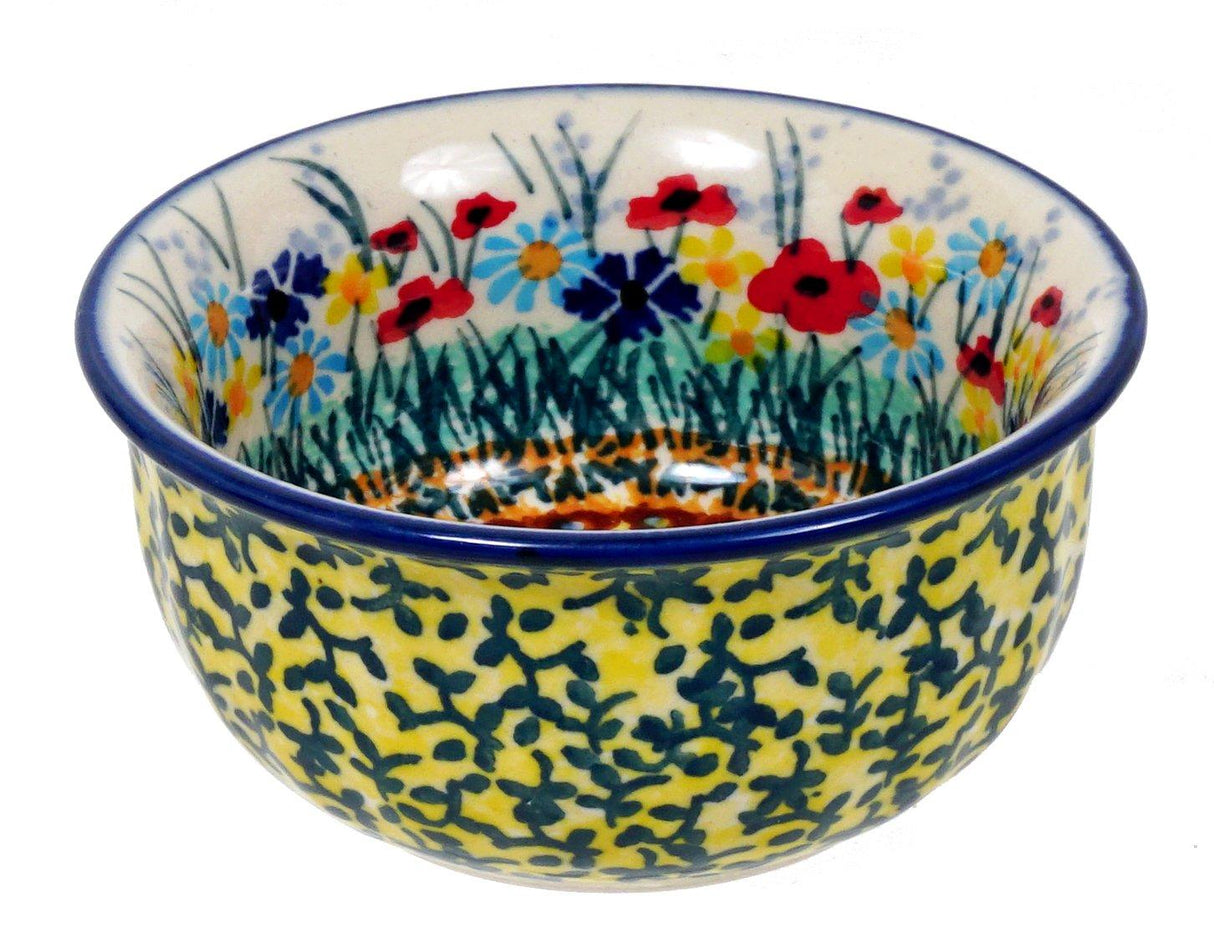 Bowl, Round, 3.5" in "Sunlit Wildflowers" by Manufaktura | M081S-WK77