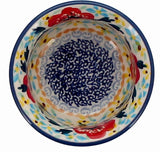Bowl, Round, 3.5" in "Brilliant Wreath" by Manufaktura | M081S-WK78