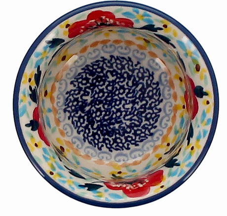 Bowl, Round, 3.5" in "Brilliant Wreath" by Manufaktura | M081S-WK78