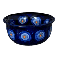 A picture of a Polish Pottery 3.5" Bowl (Harvest Moon) | M081S-ZP01 as shown at PolishPotteryOutlet.com/products/3-5-bowl-harvest-moon-m081s-zp01