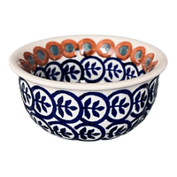 A picture of a Polish Pottery 3.5" Bowl (Olive Garden) | M081T-48 as shown at PolishPotteryOutlet.com/products/3-5-bowl-olive-garden-m081t-48