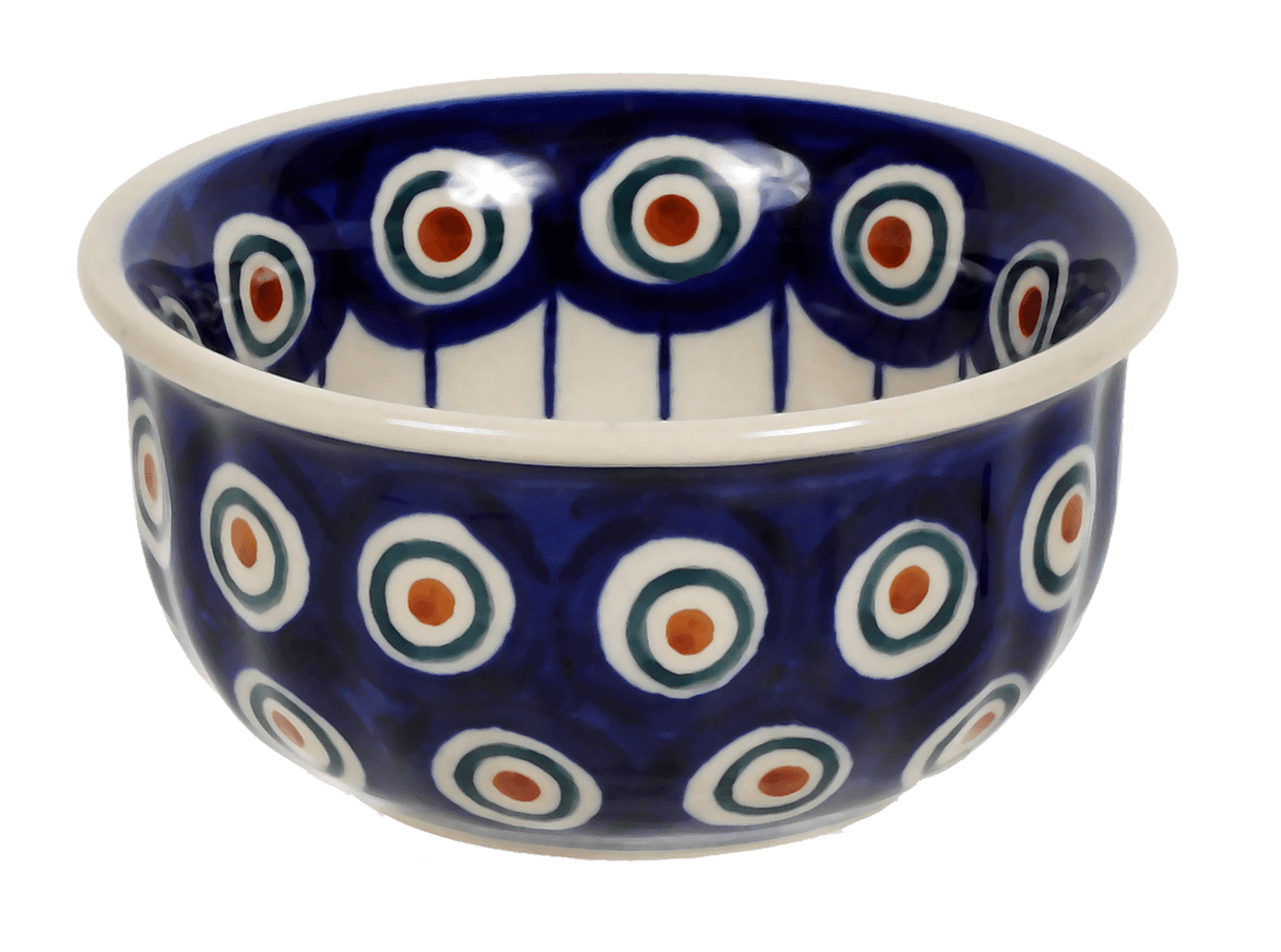 Bowl, Round, 3.5" in "Peacock in Line" by Manufaktura | M081T-54A