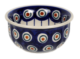 Bowl, Round, 3.5" in "Peacock in Line" by Manufaktura | M081T-54A