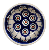 Bowl, Round, 3.5" in "Peacock in Line" by Manufaktura | M081T-54A