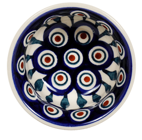 Bowl, Round, 3.5" in "Peacock" by Manufaktura | M081T-54