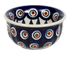 Polish Pottery 3.5" Bowl (Peacock) | M081T-54 at PolishPotteryOutlet.com
