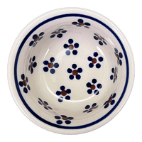 A picture of a Polish Pottery 3.5" Bowl (Petite Floral) | M081T-64 as shown at PolishPotteryOutlet.com/products/3-5-bowl-petite-floral-m081t-64