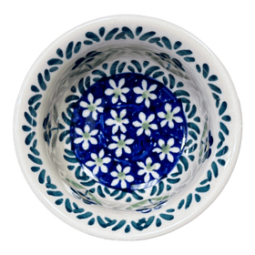 Polish Pottery 3.5" Bowl (Forget Me Not) | M081T-ASS Additional Image at PolishPotteryOutlet.com