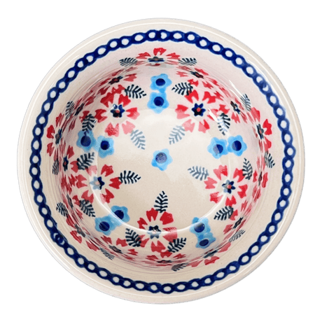 Bowl, Round, 3.5" in "Floral Symmetry" by Manufaktura | M081T-DH18