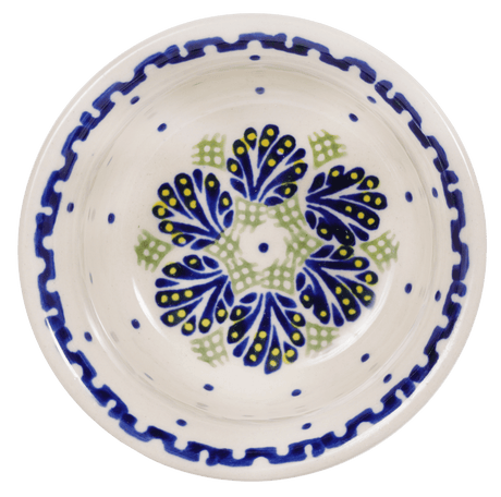 Bowl, Round, 3.5" in "Splash of Blue" by Manufaktura | M081T-DPPZ