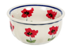 Polish Pottery 3.5" Bowl (Poppy Garden) | M081T-EJ01 at PolishPotteryOutlet.com