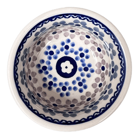 Polish Pottery 3.5" Bowl (Floral Chain) | M081T-EO37 Additional Image at PolishPotteryOutlet.com