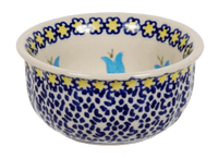 A picture of a Polish Pottery 3.5" Bowl (Riverdance) | M081T-IZ3 as shown at PolishPotteryOutlet.com/products/35-bowls-riverdance